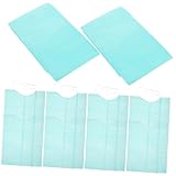 SOLUSTRE 10stücke Teiliges Einweg-papiertuch Für Zahnarzt Einweg-oral-schal Saugfähiges Zahnbehandlungs-tuch Mit Polyethylen-rückseite Für Klinik Und Schönheit
