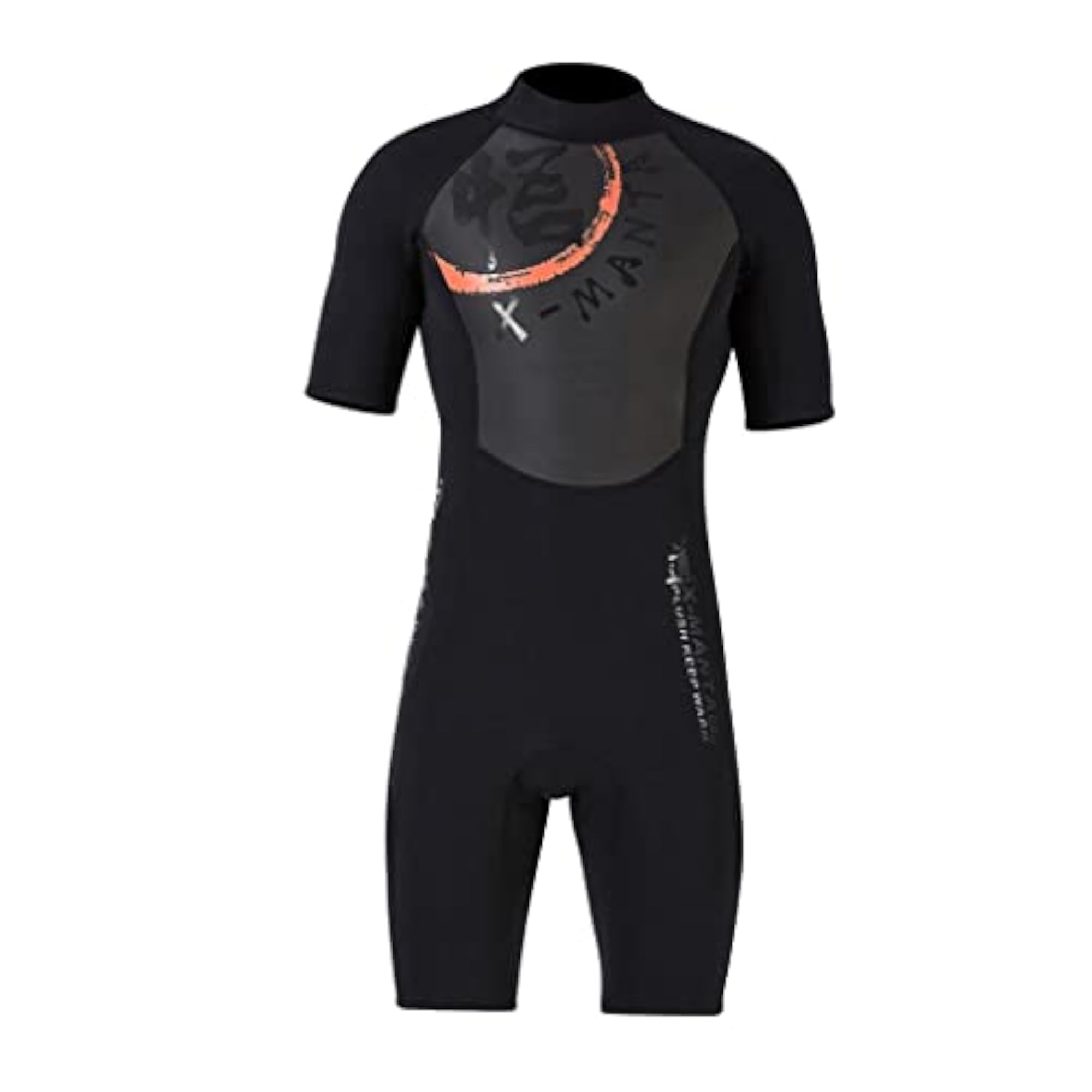 Men 3mm Diving Wetsuit One-Piece Short Sleeve Jumpsuit