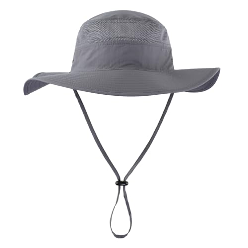 Home Prefer HP0276-DG Upf 50+ Men'S Sun Hat Wide Brim Bucket Hat Uv Sun Protection Hat thumb #2