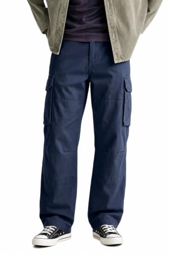 Image of Lymio Cargo for Men | Cotton Cargo Pant | Drawstring Waist Pant (Available Also Plus Size) (46-49)