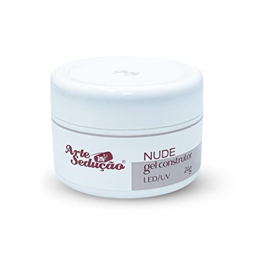 Gel para Unhas Arte Sedução Nude, 24g, Gel Construtor Alongamento de Unhas