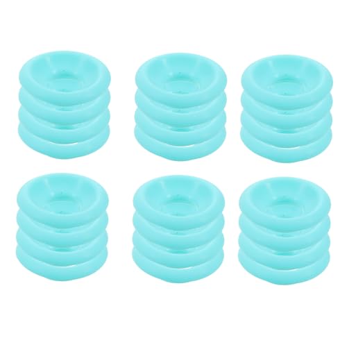 SOLUSTRE 24-pack Swing Top Bottle Sealing Ring Universal Gasket Set for Water Soda Beer Bottles Silicone Material Leakproof Seal Replacement Parts