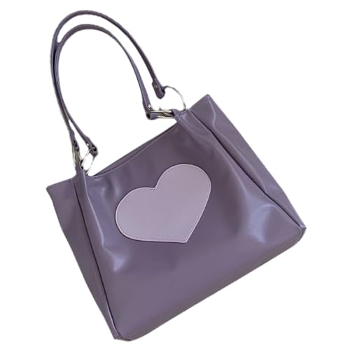 Sac de cours violet gros volume : fini le manque de place grâce au cabas bandoulière souple