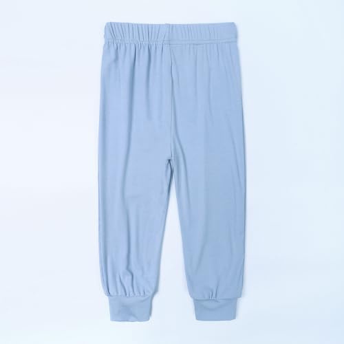 Kids Tales 2 Pack Boys Girls Modal Pants Child Basic Plain Solid Trousers Big Kids Elastic Waist Jogger Pants Long Bloomers3