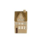 Material: Keramik IB Laursen Haus f/Teelicht Nyhavn 1 Dachfenster - B: 6,5 H: 20 L: 10
