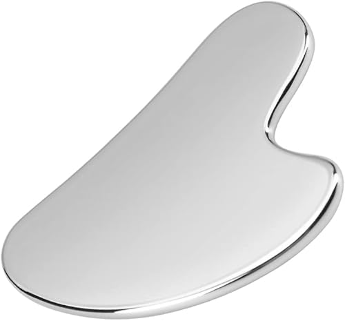 Miniatura 4 de Herramienta facial Gua Sha de acero inoxidable