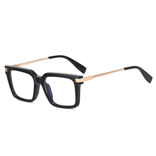 Lunettes œil de chat mixtes de soleil noires monture vintage élégante