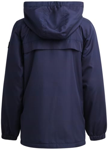 Image of DKNY Boys Fleece Jacket - Water and Wind Resistant Polar Fleece Lined Boys Windbreaker Jacket - Cozy Outerwear Kids Jackets