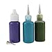 Creative Mark Precision Tip Applicator Bottle - Flo Line Squeeze Bottle with Stainless Steel Tips, for Artist Paint, Fluid Media, Ink, Watercolor, Quilling, Glitters and Masking Fluid (Pack of 3)