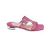 Lady Couture Fab Rhinestone Mesh Slide, Fuchsia, 11