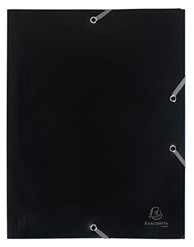 Exacompta 55900E Cartella con Elastico, 24x32 cm