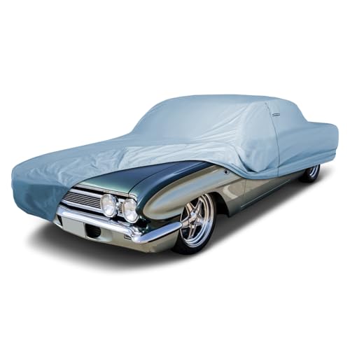 Image of iCarCover Premium Car Cover for 1961-1963 Buick Special Heavy Duty Waterproof All-Weather Automobiles Custom Fit Indoor Outdoor UV Snow Protection Covers with Straps and Bag