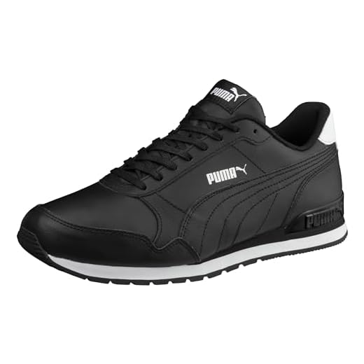PUMA Unisex ST Runner v2 Full L Sneaker, Schwarz Black Black, 44 EU