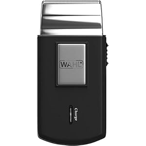 WAHL Travel Shaver afeitadora para hombres, eléctrica, en maleta de mano, con batería recargable, afeitado de pieles…