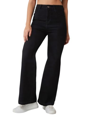 Image of Dolce Crudo Women's High Waist Straight Fit Jeans
