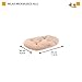 Ferplast Hundebett Katzenbett Huindekissen Relax Microfleece 45/2 Wattiertes Weiches Microfleece Waschbar Taupe
