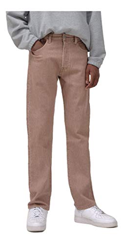Levi's Men's 501 Original Fit Jeans, Deep Taupe Stone, 32W X 36L