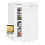 Exquisit Gefrierschrank GS12-040E weiss | Gefrierschubladen | 91 Liter Volumen | Standgerät