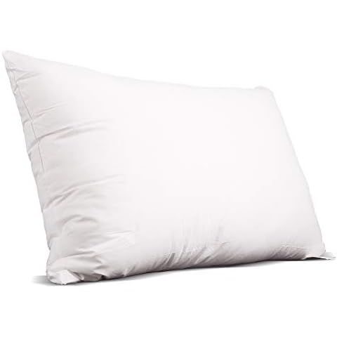 EDOW Luxury Soft Pillows for Sleeping, Fluffy Down Alternative Polyester Fiber Filled Pillow, Home&Hotel-Collection, Machine Washable Cover