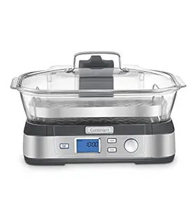 Cuisinart STM-1000 CookFresh Digital Glass Steamer, Stainless Steel
