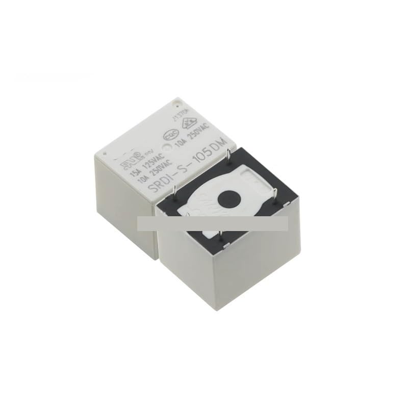 POWTAXBJGD 100pcs Power Relay SRDI-S-105DM SRDI-S-112DM SRDI-S-124DM 5VDC 12VDC 24VDC 10A 250VAC 4PIN(SRDI-S-112DM)