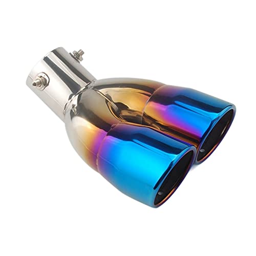 Car Stainless Steel Rear Exhaust Pipe Muffler Tail End Tube Fit For C-HR CHR 17-18 Car Accessories