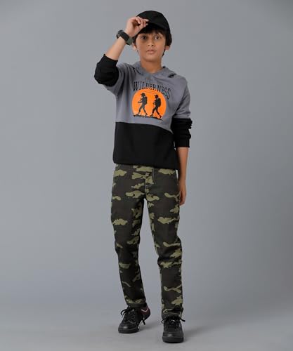 Image of KYDA Kids Unisex-Child Cotton Hooded Sweatshirt
