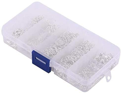 Aiwanto Jewelry Making Kits DIY Handmade Earring Accessories Head Pins Wire Hooks Lobster Clasp Chain Beads Starter Kit