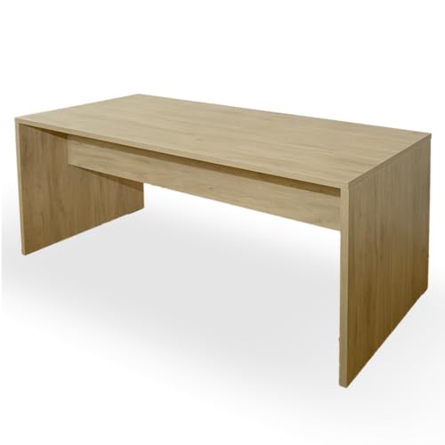 Genérico OFILIKE. Mesa Escritorio de Madera Roble. Diseño Moderno. Práctico y Funcional para Teletrabajo, Oficina, Estudio, Dormitorio. (150x80)