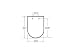 Roca A801730004 The Gap - Asiento y tapa compacto, color blanco