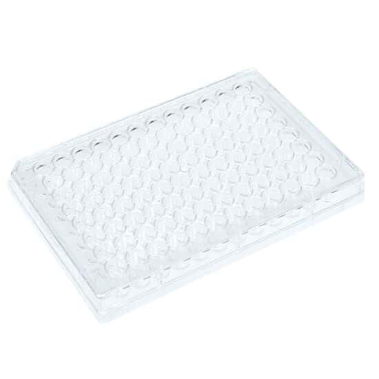 Cole-Parmer Cell and Tissue Culture Plates with Lid, Autoclave, Polystyrene, Untreated, 96-Well; 100/CS
