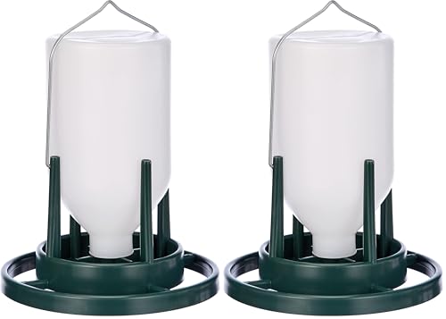 Trixie 5453 Volieren-Wasserspender, 1.000 ml/20 cm, Kaninchen, Natur (Packung mit 2)