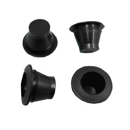 REJEL DINITROL 10mm BLACK TAPERED PLASTIC BLANKING PLUGS (Bag of 50)