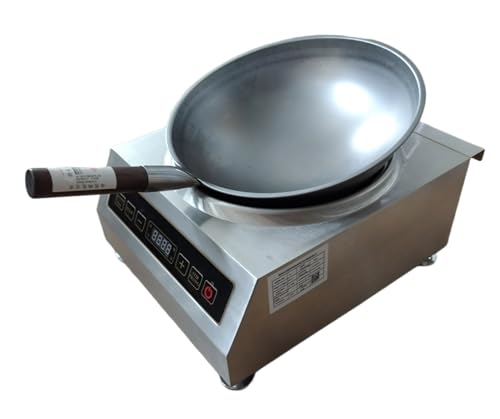 Induction Wok Cooker Portable Electric Cooker with UK-3Pin Plug