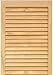 LTL Home Products AM-SHL59 American Wood Exterior Window Louvered Shutters, 15