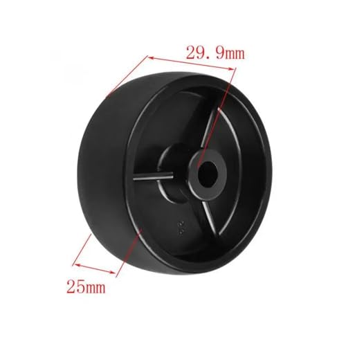 Roue plastique de 65mm pour déplacer facilement les bacs de rangement - 7