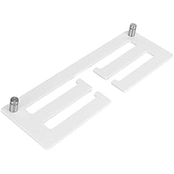 Colgante Medalla De Moda Weikeya Pantalla de exhibición de Medalla Blanca, Hecha de acrílico Inicio/Decoración de Oficina 30 x 10cm Percha de la Medalla de Moda para medallas Colgantes