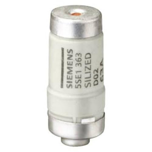 Fusible Neozed D02 63 A Siemens résout les surcharges sur vos lignes 400 V gR
