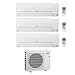 Mitsubishi Electric MXZ-3HA50VF condizionatore fisso Condizionatore unità esterna Bianco