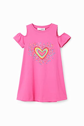 Image of Desigual Girls' Vest Bloom 3002 Fucsia