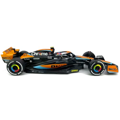 Auto de juguete McLaren MCL60 escala 1:24 Fórmula 1 2023 miniatura 3