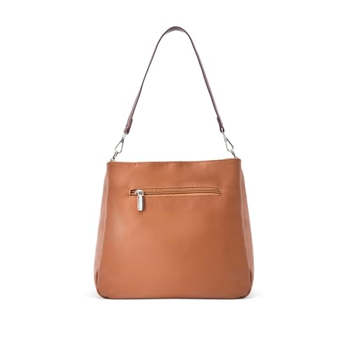 Lino Perros Voyage Simple Tan Hobo Bag