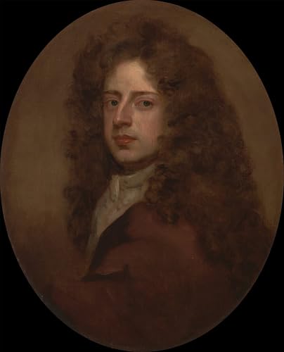 Autoportrait de Godfrey Kneller toile pour habiller un mur blanc vide