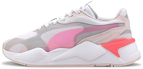 PUMA Womens Rs-X3 Plas_Tech Sneakers Shoes Casual - Pink - Size 10 B