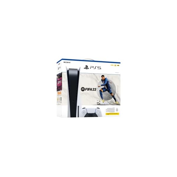 Sony SON PS5 + FIFA23 Voucher Negro, Blanco Bluetooth/USB Gamepad Analógico/Digital PlayStation 5