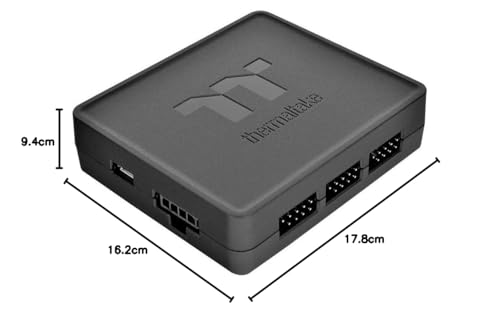 Thermaltake Riing Trio 12 LED RGB Radiator Fan TT Premium Edition Boitier PC Ventilateur 12 cm