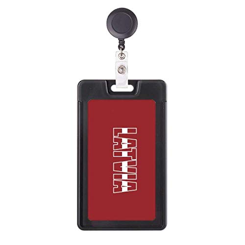 Porte-badge rétractable Lettonie idéal pour les réunions et l'accès aux bureaux