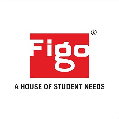 Image of Figo A9 Hi-Tech Liquid Roller Pen, 0.6mm Metal Tip, Smooth Writing, Comfortable Grip (Pack of 7) (blue)
