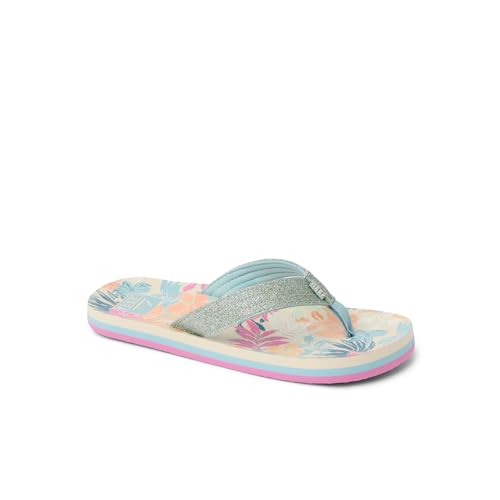 Image of REEF Girls Kids Ahi Beach Flip Flop, Soft Cushion Footbed, Water Friendly