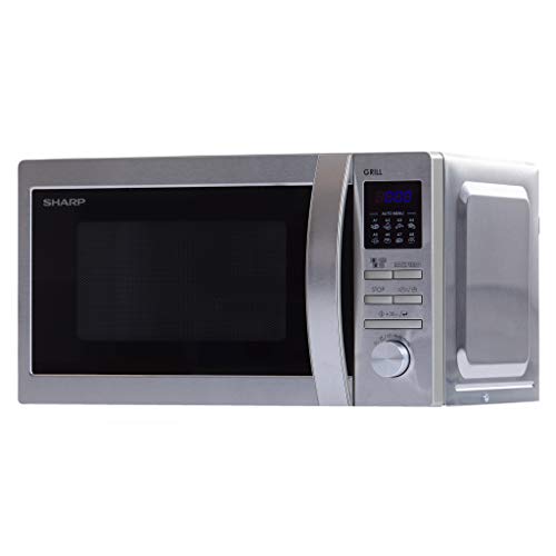 Sharp R 622STWE Four micro ondes grill pose libre 20 litres 800 Watt acier inoxydable - vue 4